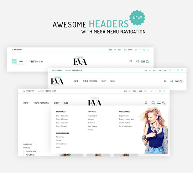 Eva - Fashion WooCommerce Theme - 6