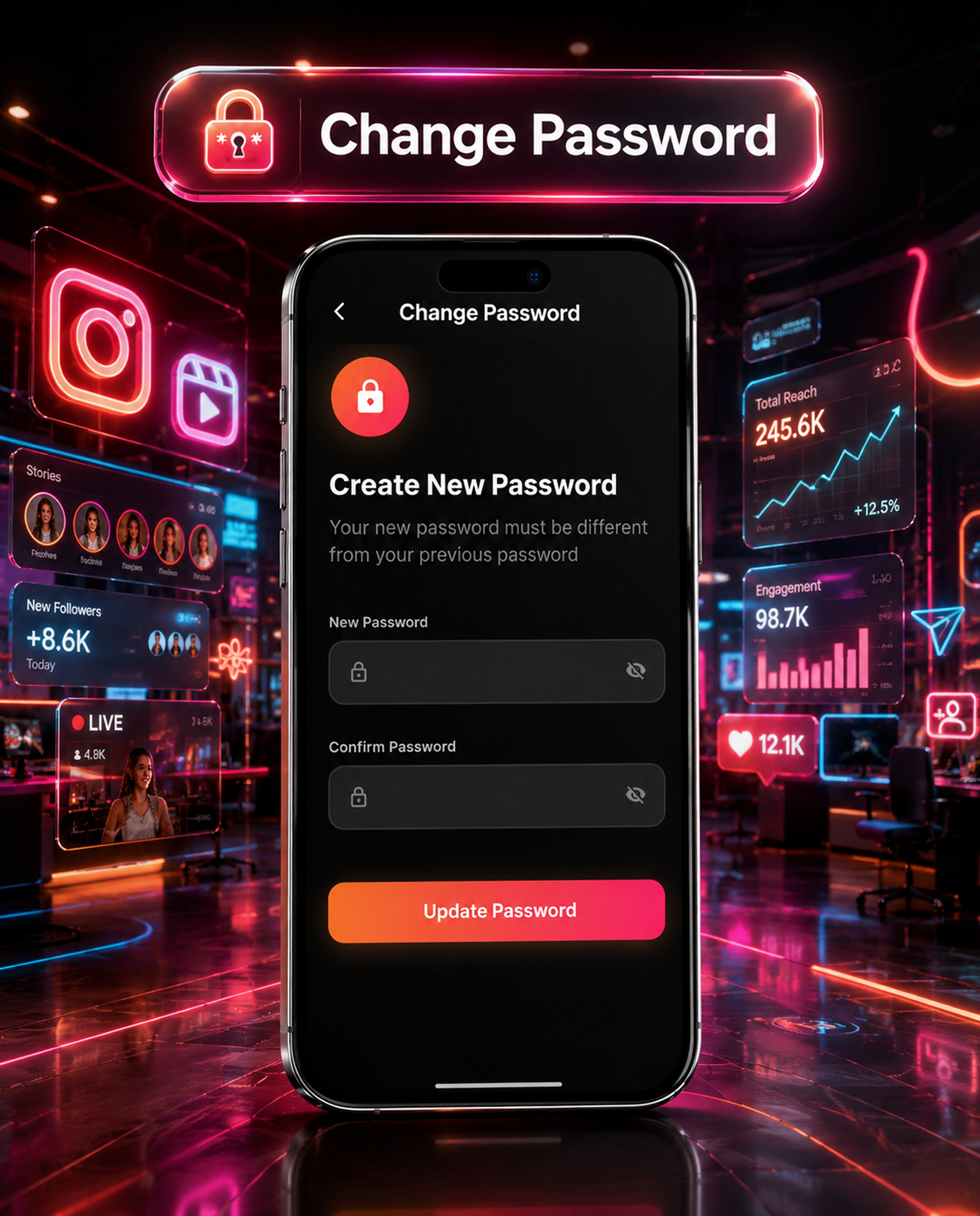 DTTrends – TikTok Clone | Reels, Live Streaming, PK Battle, Story, Feed, Chat | Flutter App - 32