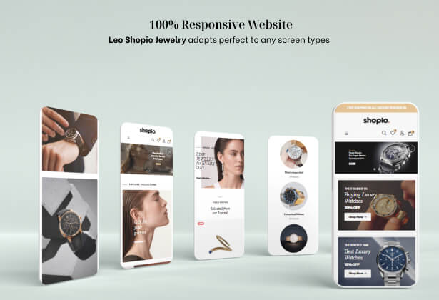 100% Responsive Website