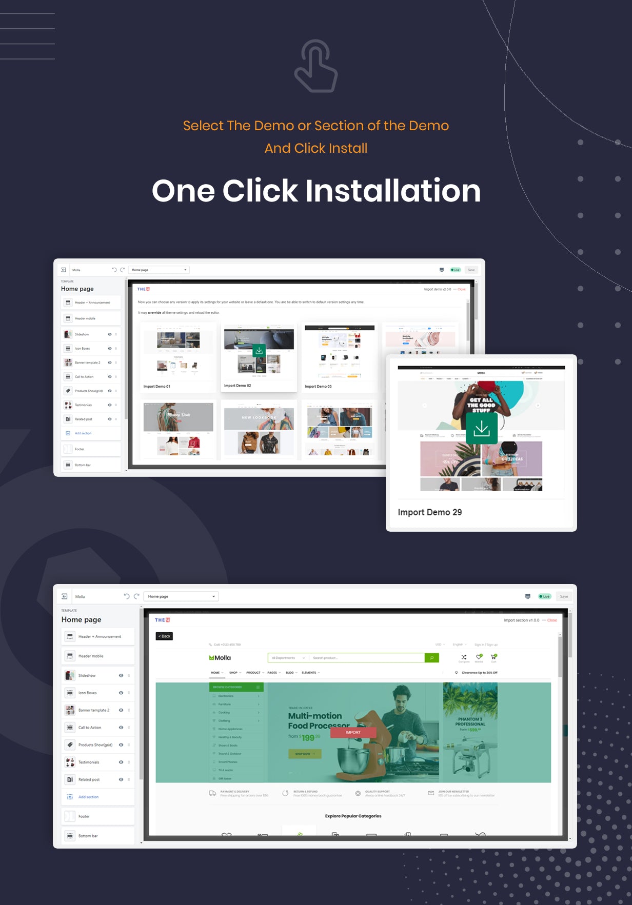 Molla - Multipurpose Responsive Shopify Theme - RTL support - 4