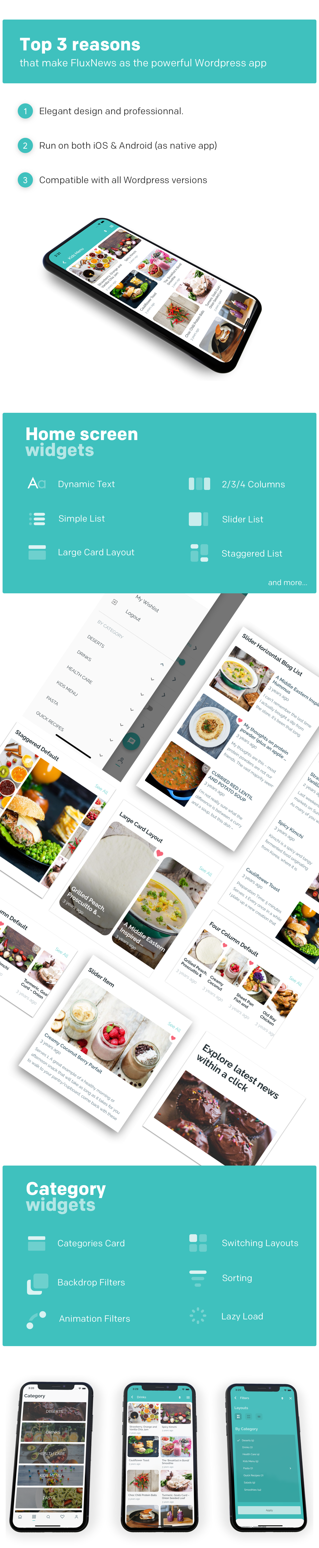 FluxNews - мобильное приложение Flutter для Wordpress - 6