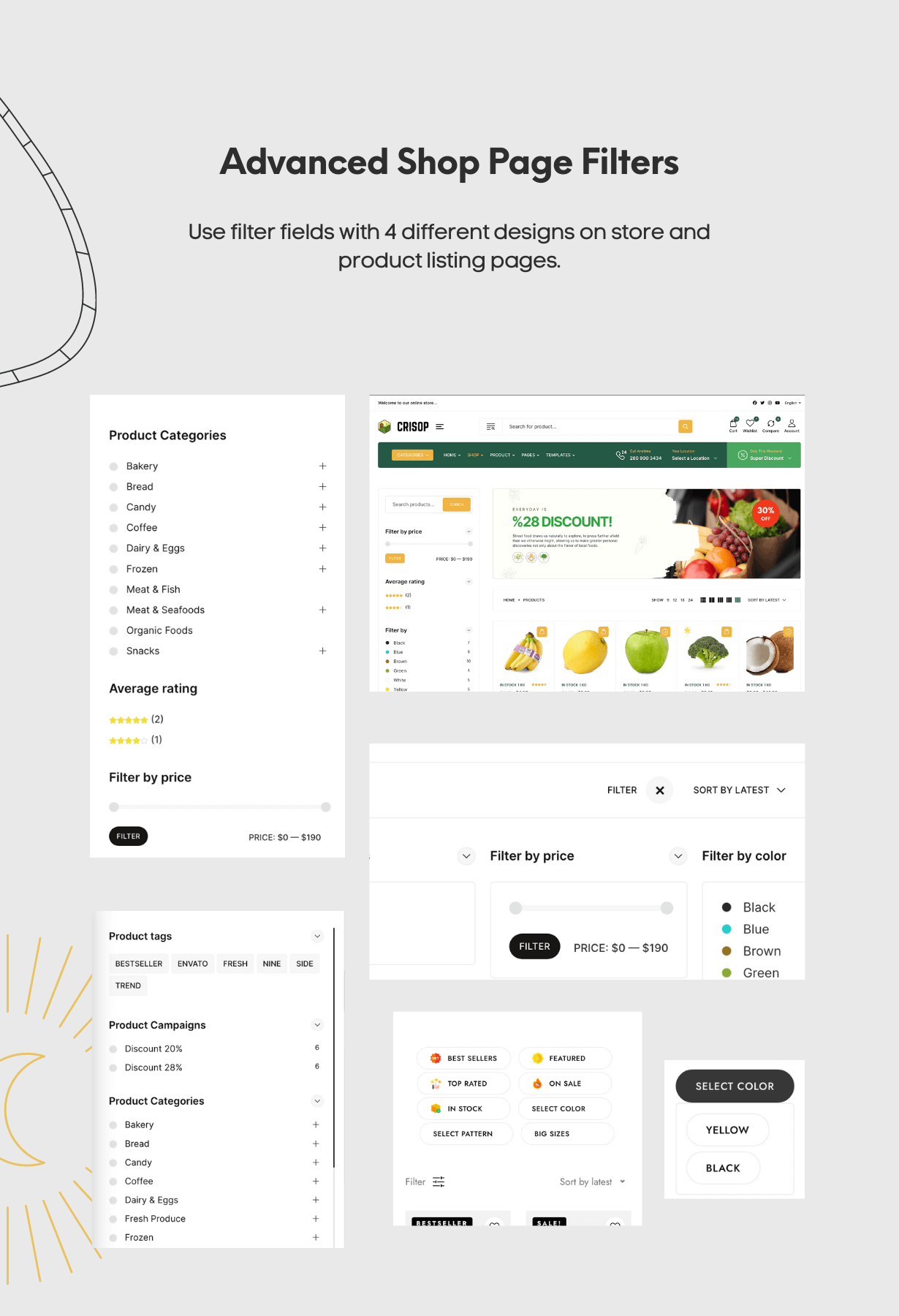 Crisop - Elementor Grocery Store & Organic Food WooCommerce Theme - 4