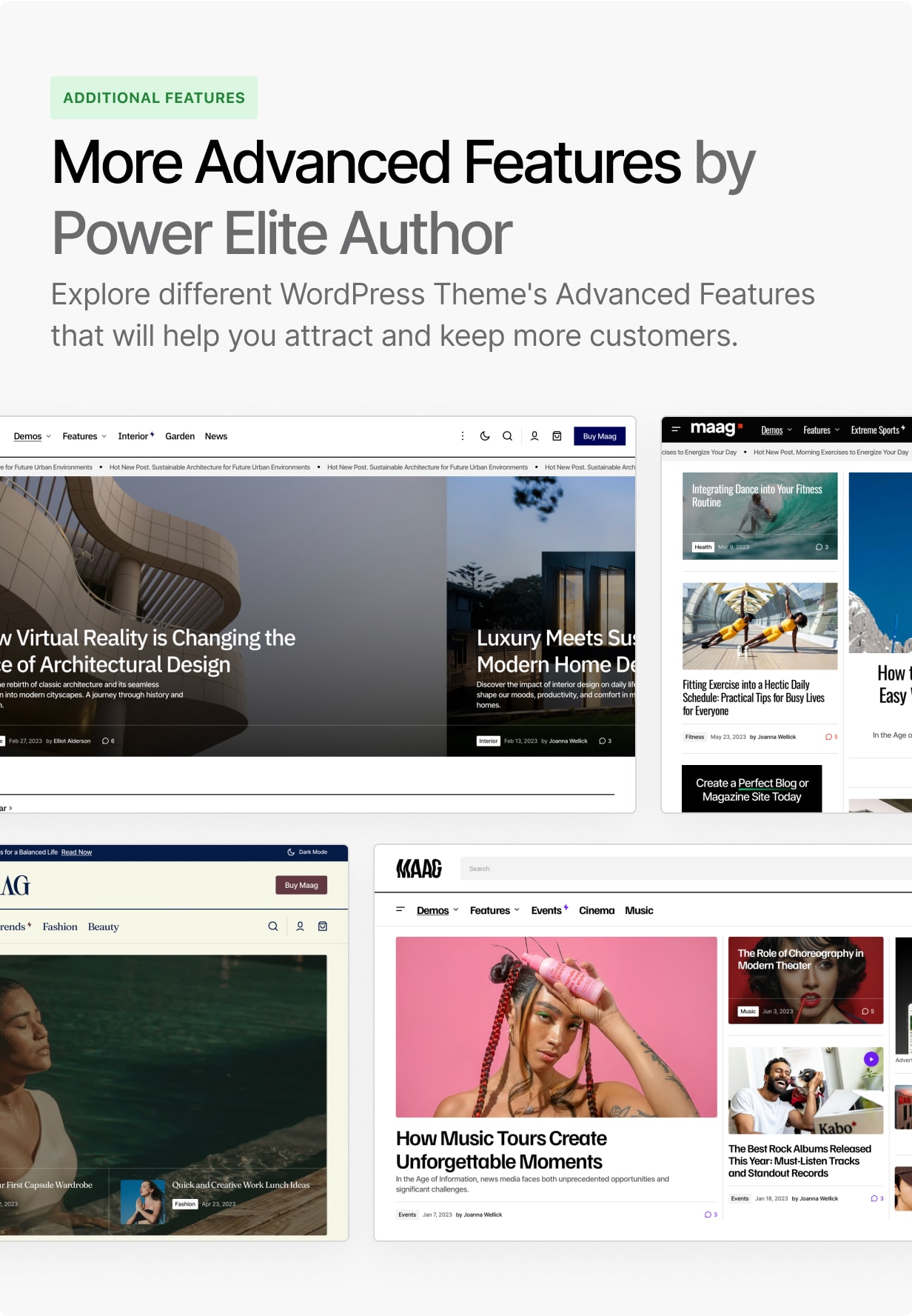 Maag - Modern Blog & Magazine WordPress Theme