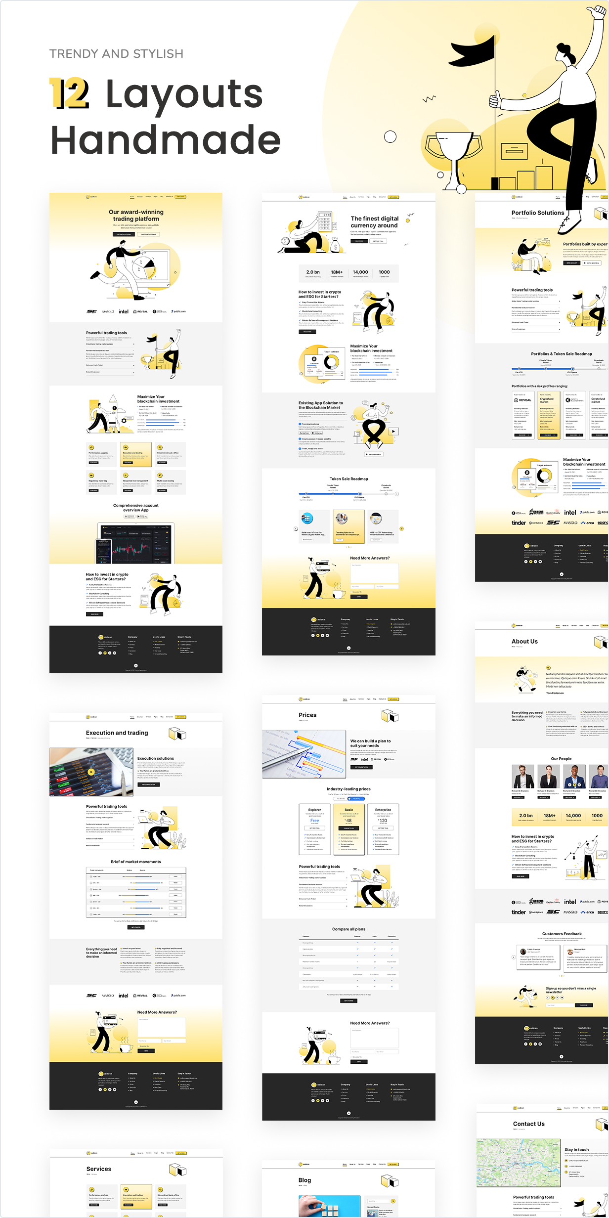 12 Unique Layouts