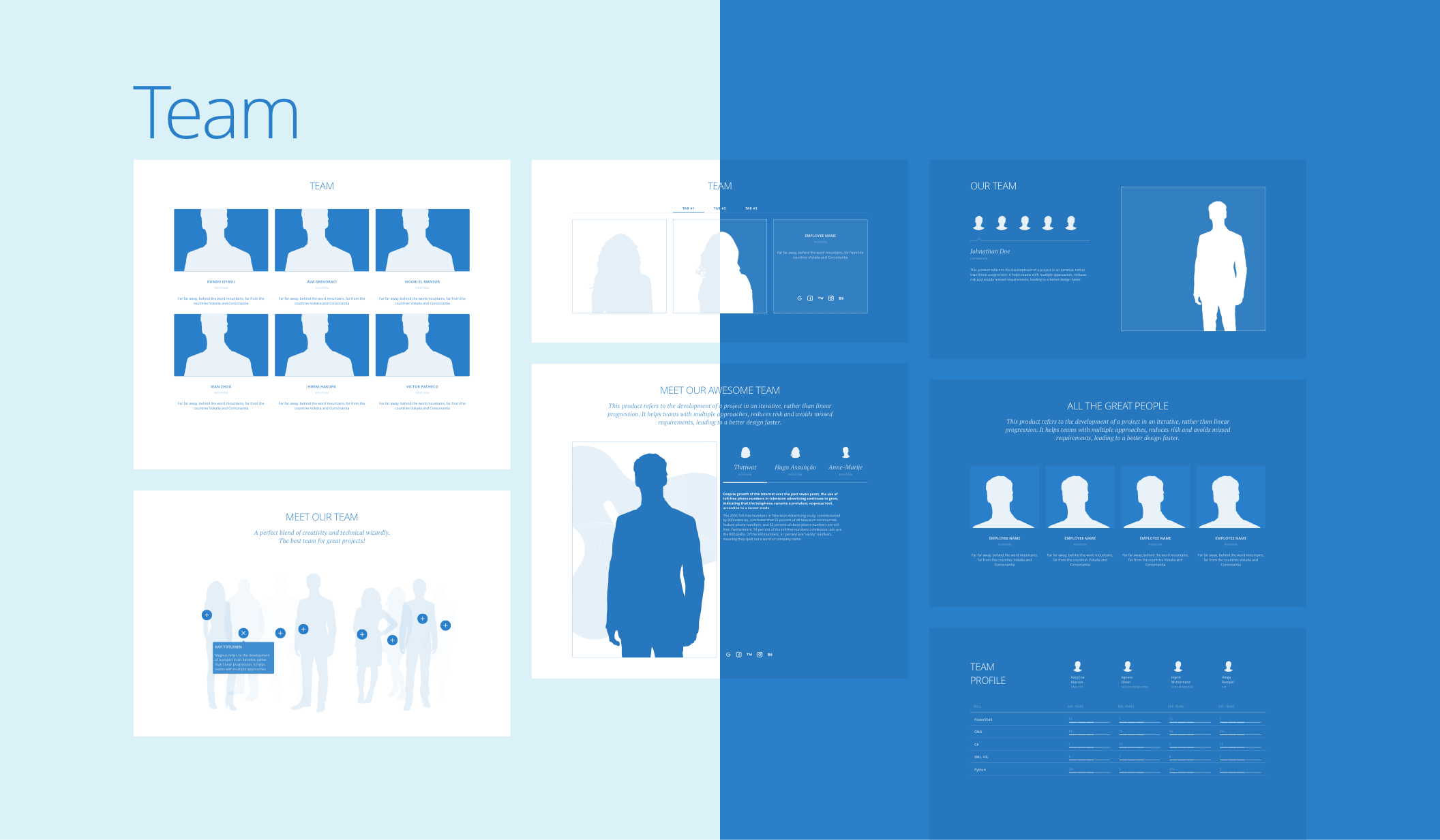 Protogonist 4 Wireframe Kit – Ultimate Wireframe Kit for your next Landing Page - 21