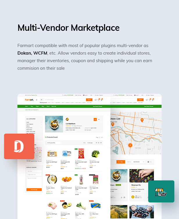 Farmart - Tema WordPress de mercado orgânico e de mercearia - 3