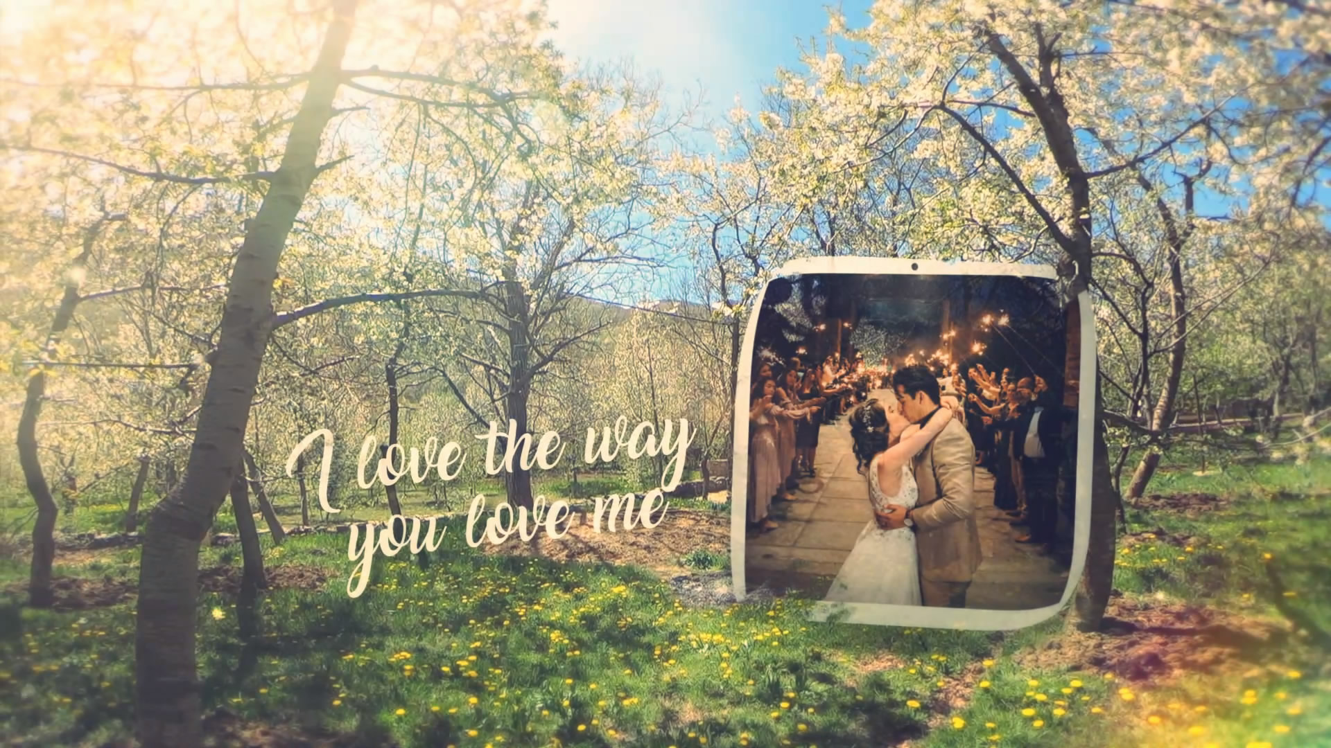 Spring Wedding Slide - 9