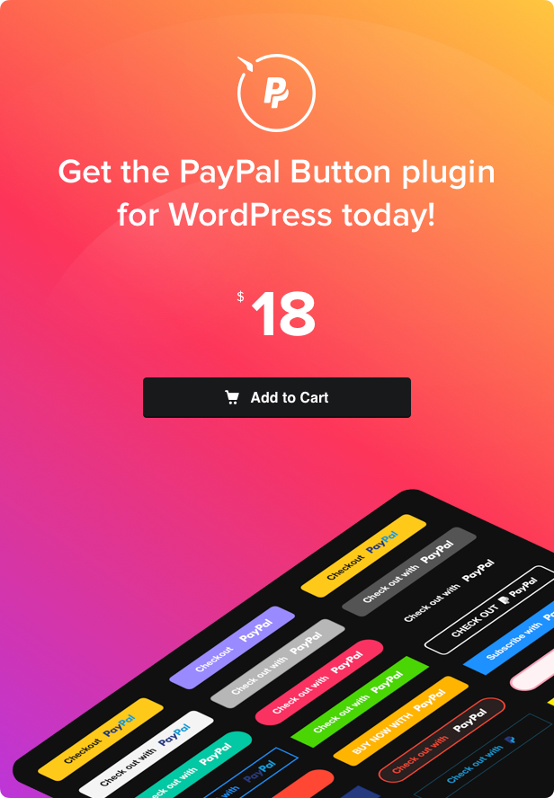 PayPal Button - WordPress PayPal plugin - 4