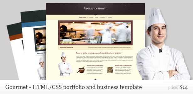 Gourmet templates