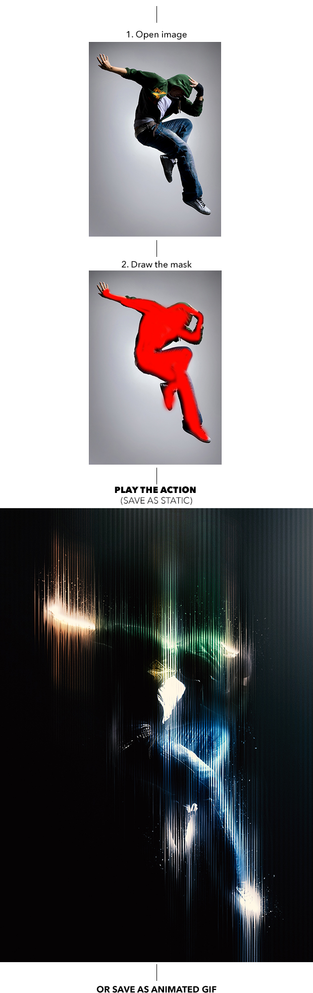 Gif Animated Equaliser Photoshop Action - 4