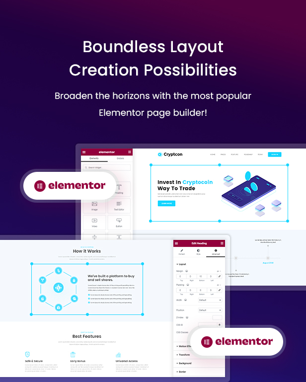 Cryptcon - multipurpose crypto WordPress Theme