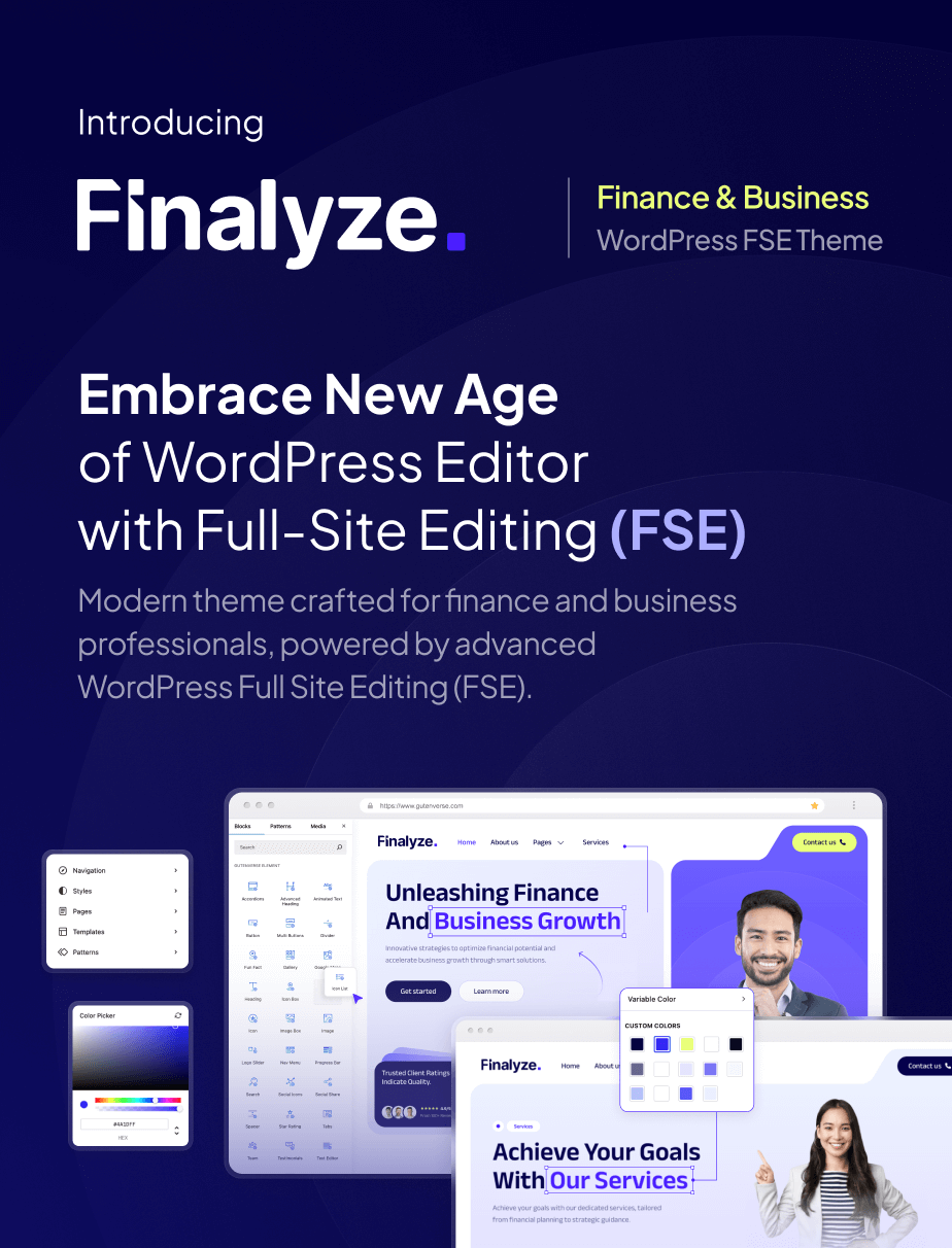 Finalyze – Finance & Business FSE WordPress Theme - 3