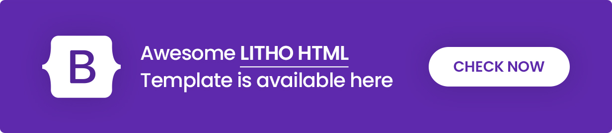 Litho - The Multipurpose HTML5 Template