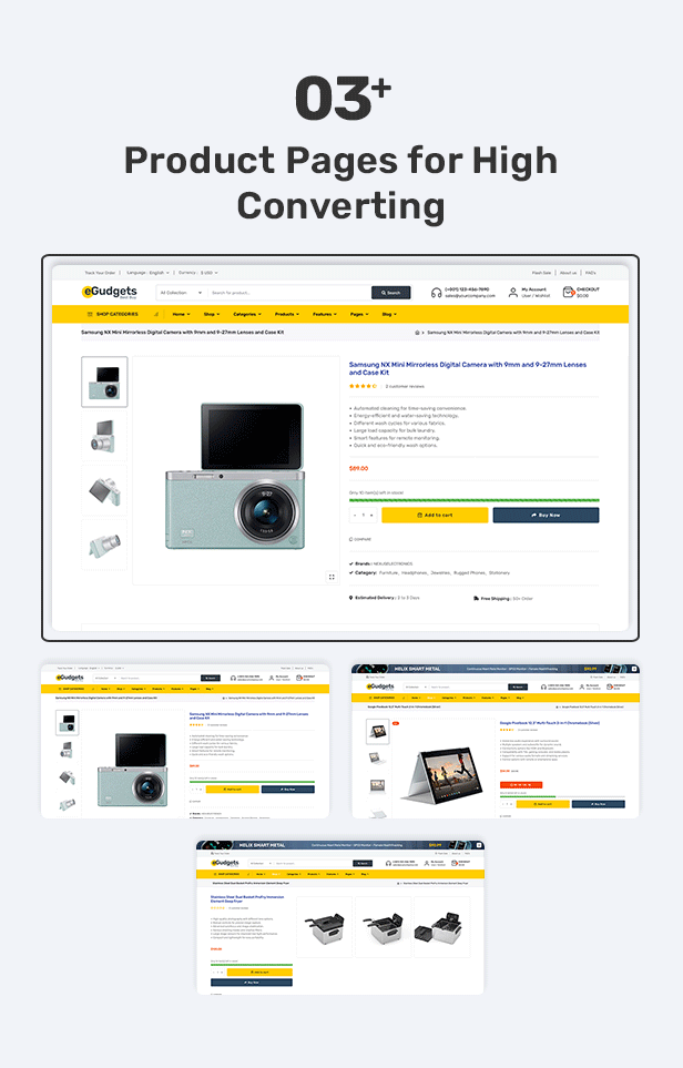 eGudgets - Multipurpose WooCommerce Theme (Multi-vendor & Marketplace Compatibility)