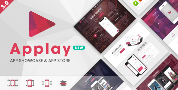 Wordpress App Showcase App Store Theme