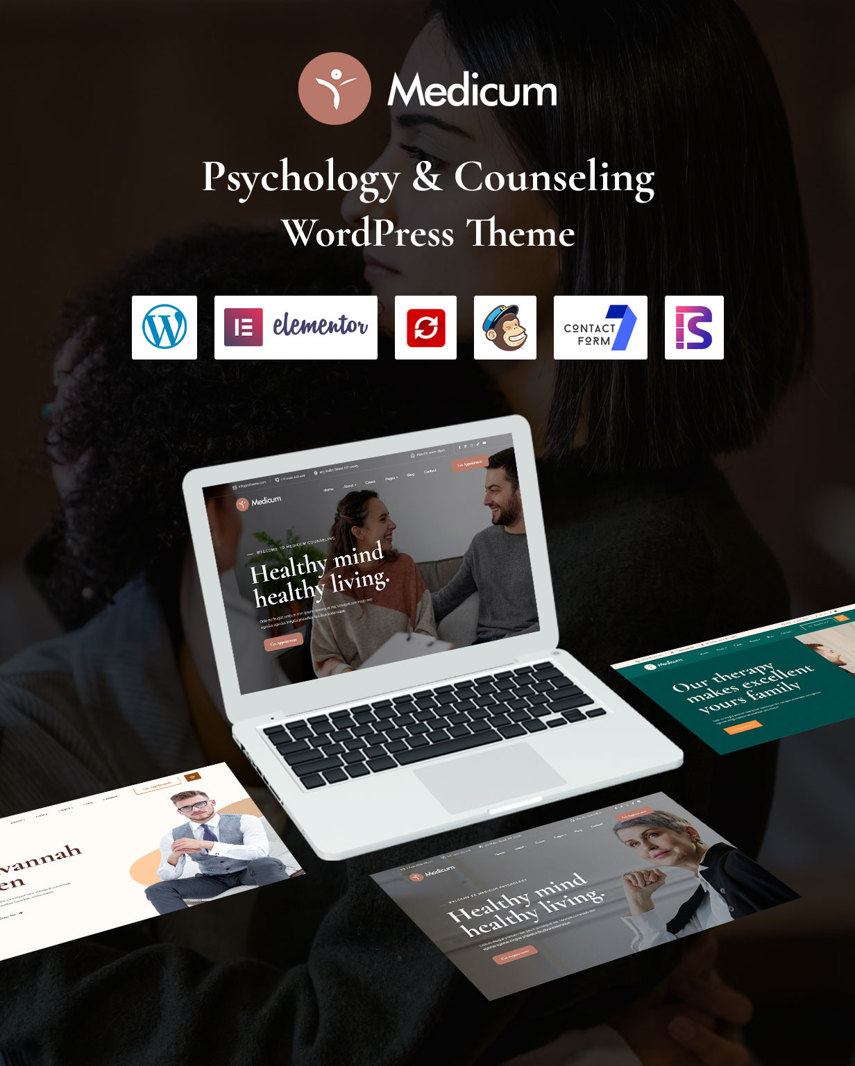 Medicum – Psychology & Counseling WordPress Theme 