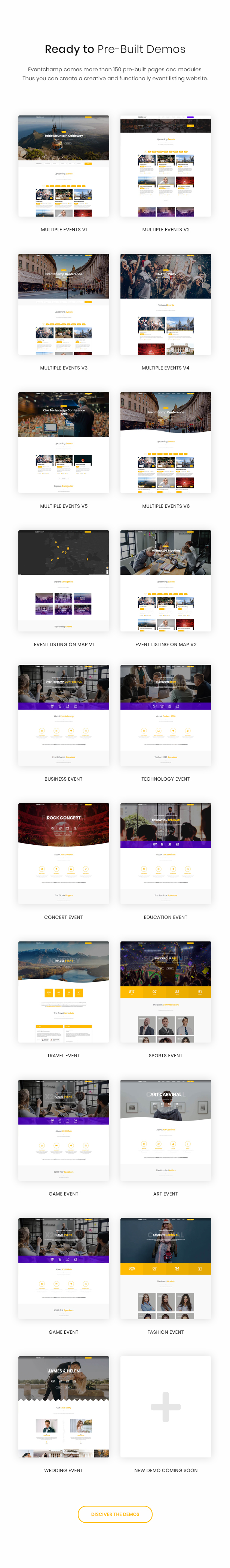 WordPress event theme