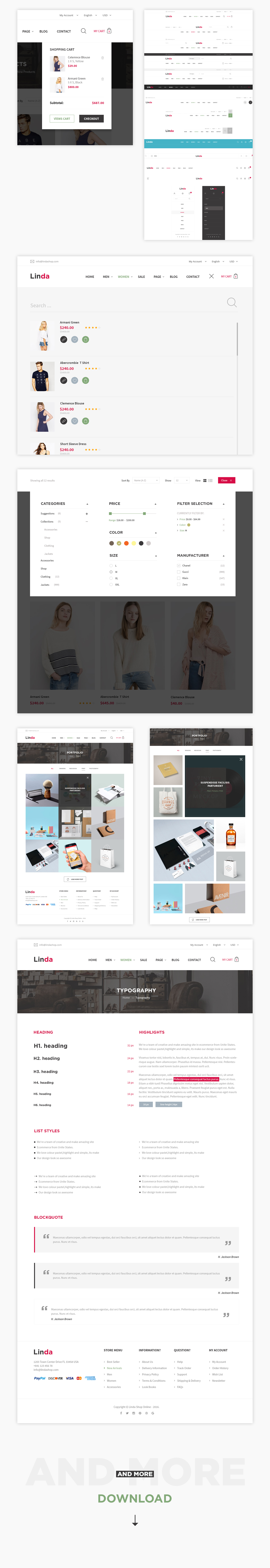 Linda - Mutilpurpose eCommerce HTML Template - 4