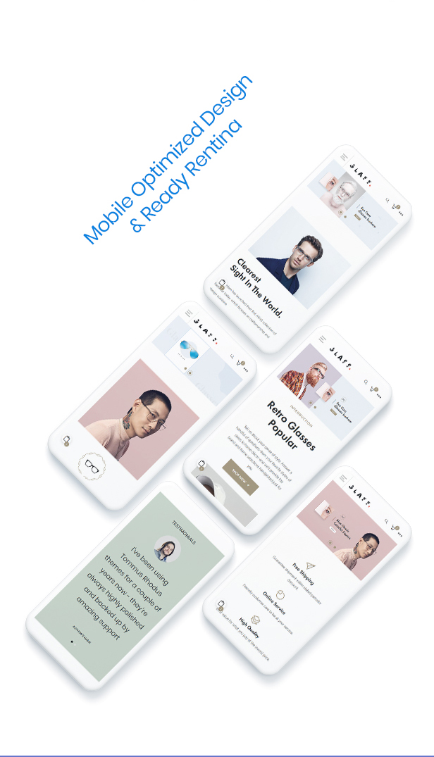 At Glasses Fashion Premium Prestashop Theme - Mobile Optimized Design