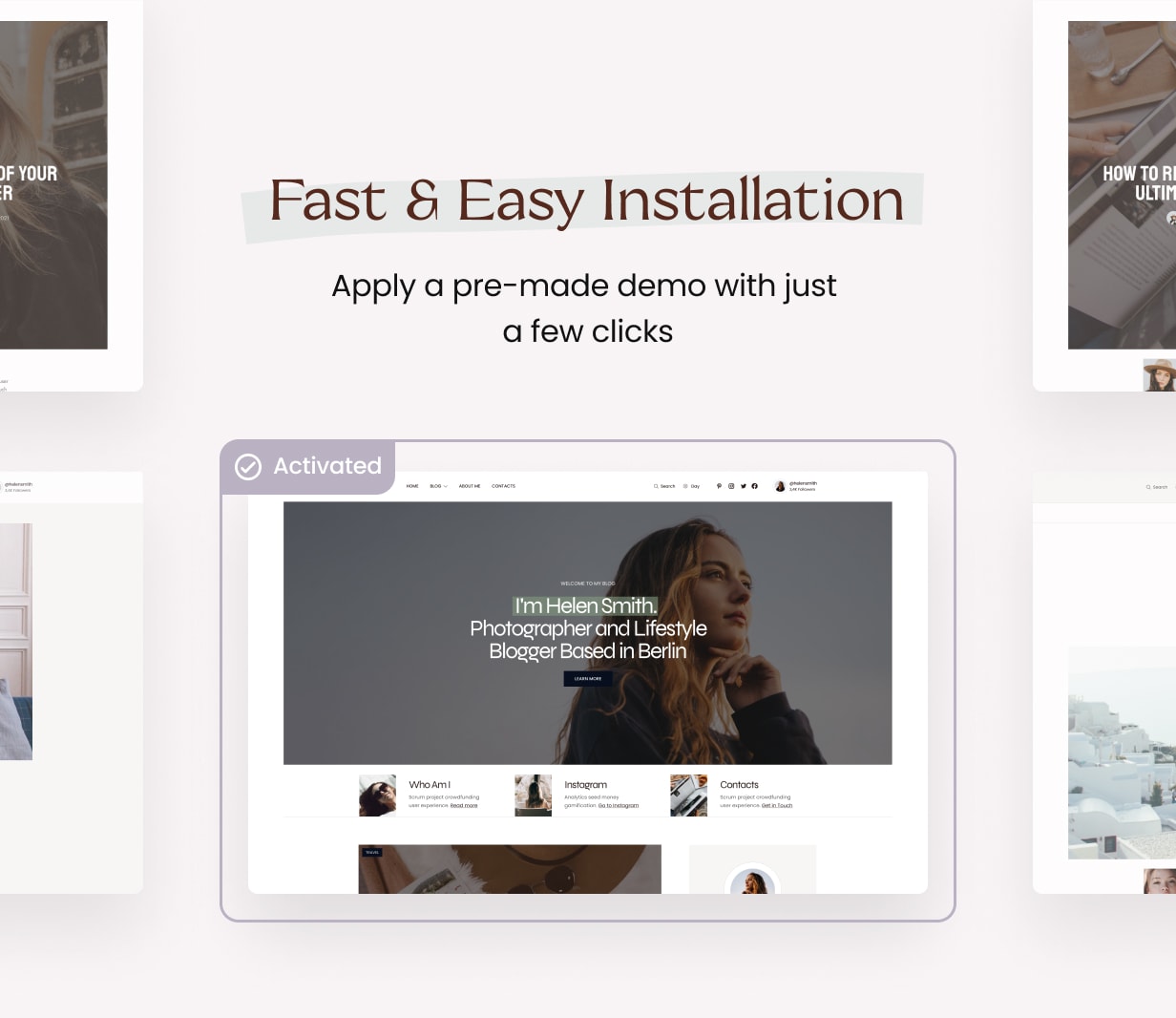 Chloé - Personal Lifestyle WordPress Blog Theme - 5