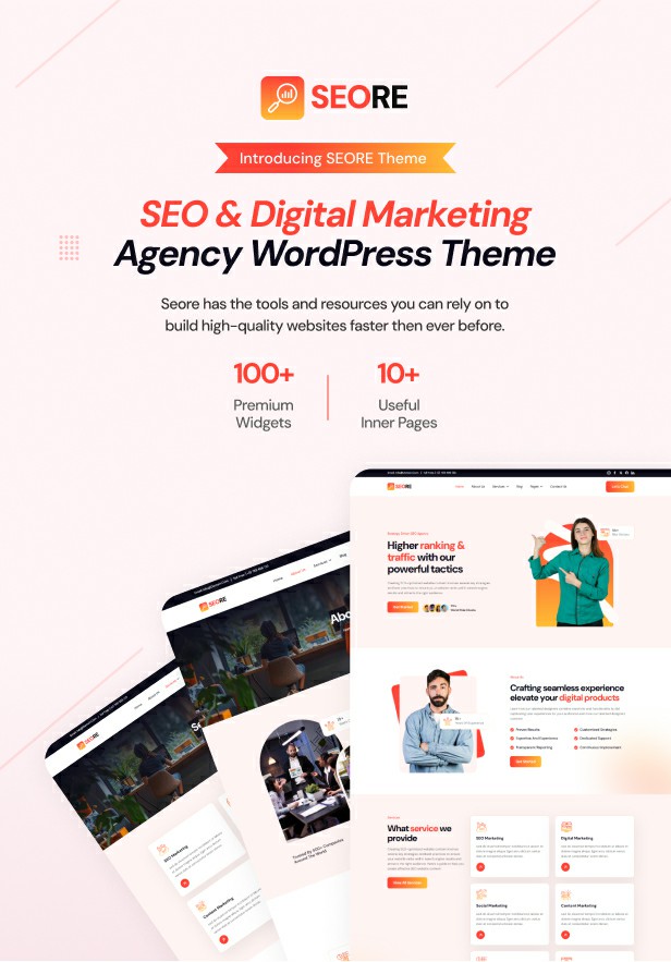 Seore – SEO Agency WordPress Theme - 3