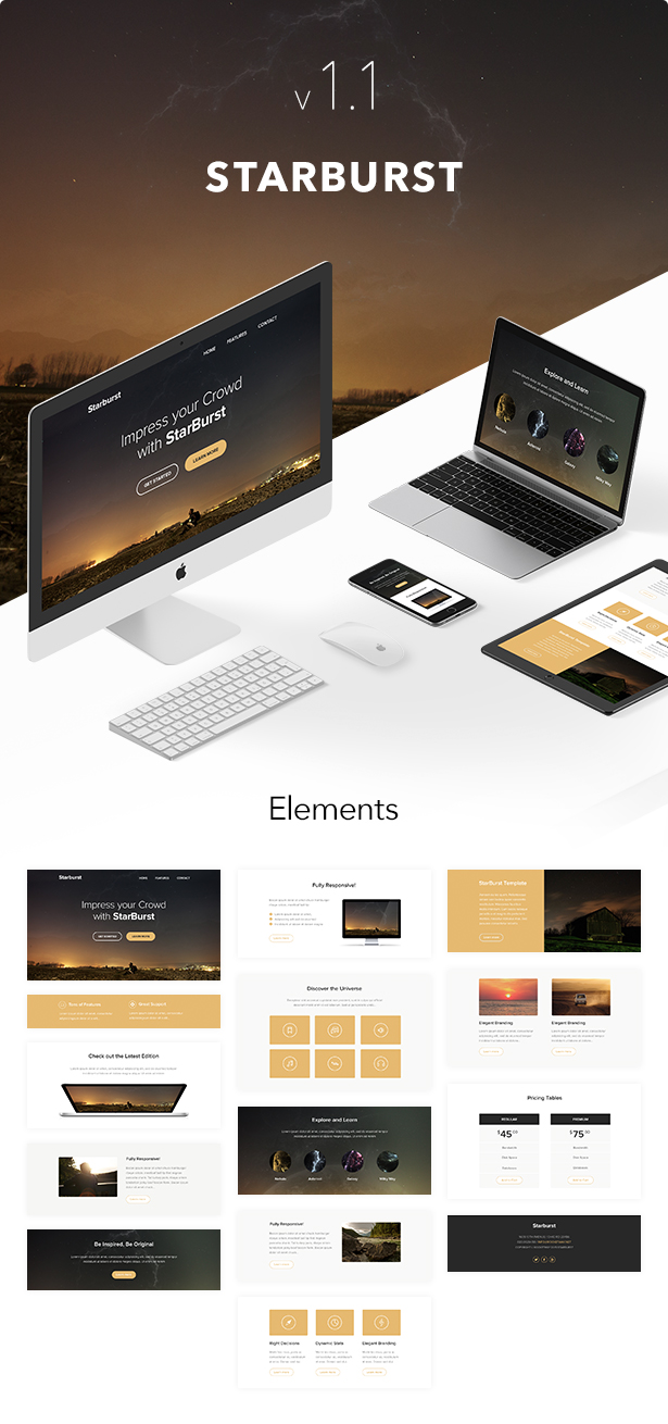 Starburst - Responsive Email + Themebuilder Access - 1