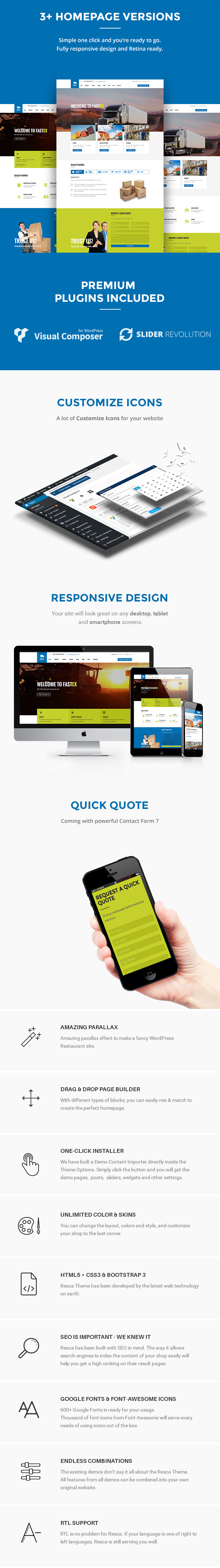 Transport & Logistics WordPress Theme