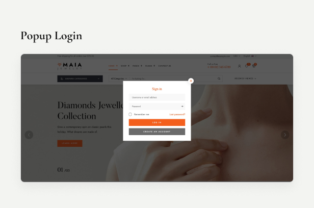 Maia - Jewelry Shop WordPress Theme - 19