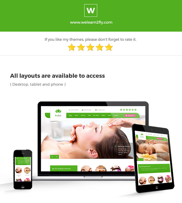 Suko - Spa Salon Template - 8