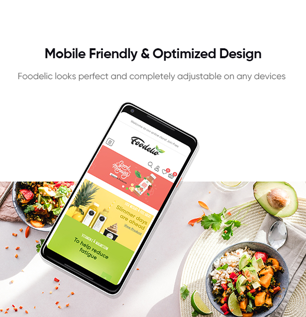 Mobile Friendly & Optimized Design