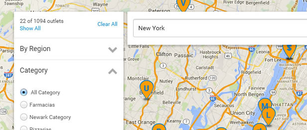 Top Notch Design Store Locator with Super Store Finder for WordPress