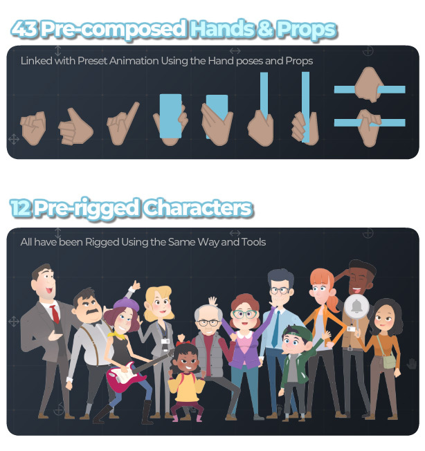 Character Rigging Mock Up Animations - 4