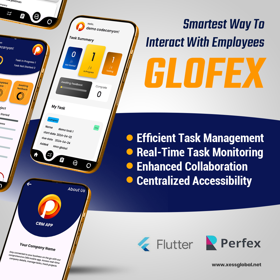 Glofex Admin/Employee Mobile APP for perfex - 4