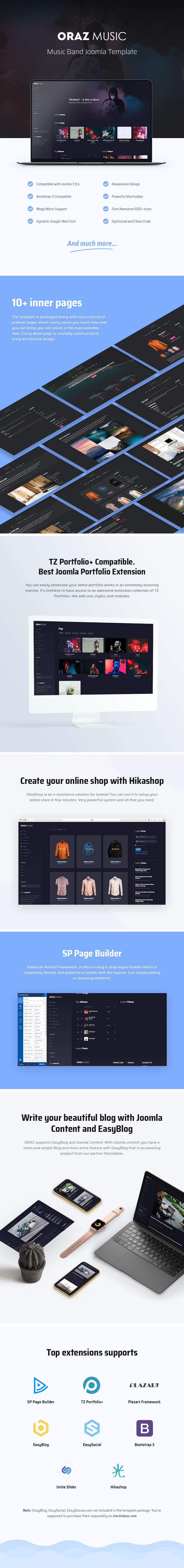 Oraz Joomla Template
