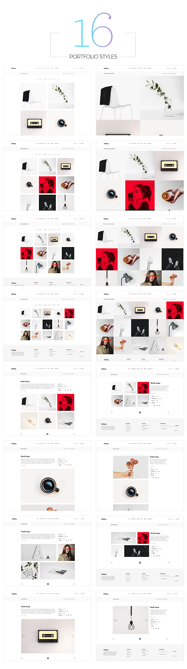 Orien - Creative Portfolio WordPress Theme - 7