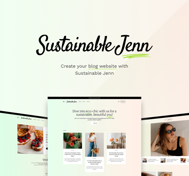 Tema do blog sobre sustentabilidade