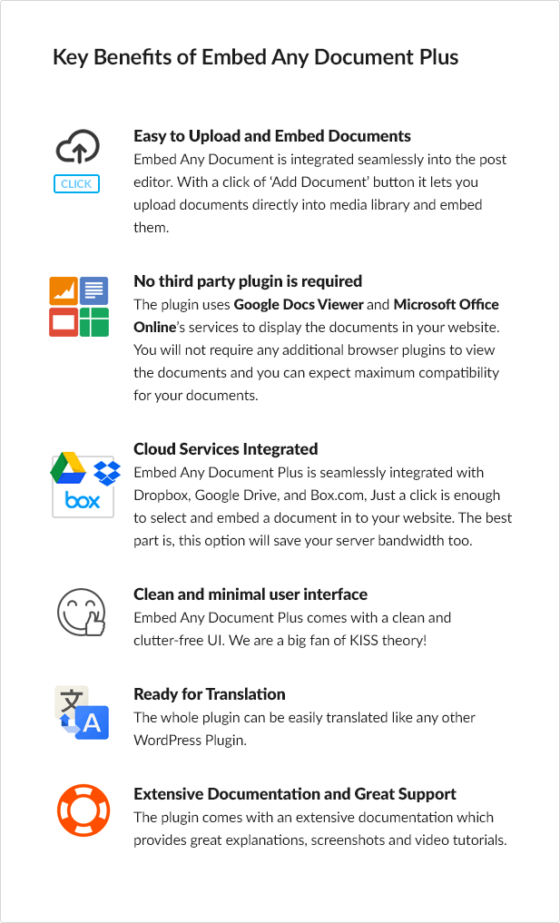 Embed Any Document Plus - WordPress Plugin - 4