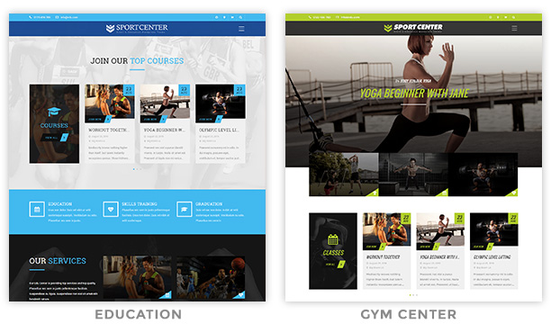 Wordpress sport Theme