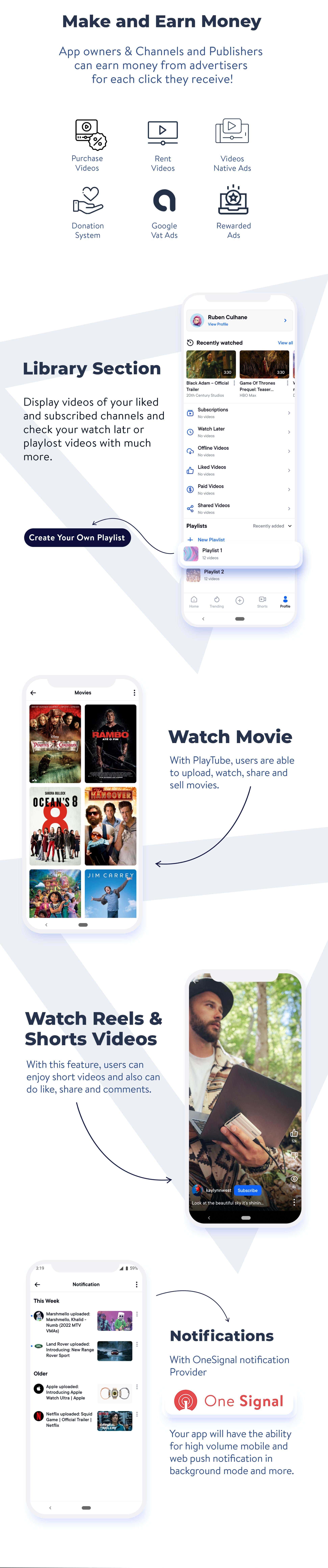 PlayTube IOS - Sharing Video Script Mobile IOS Native Application - 5