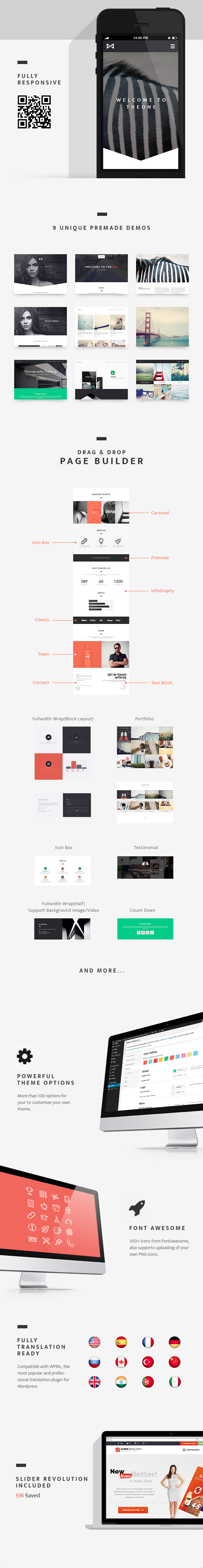 Theone responsive theme