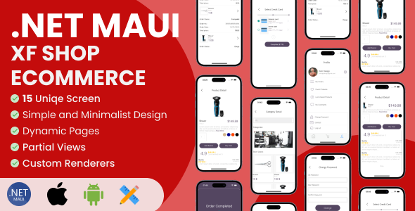 XFShop eCommerce Template (Cross-platform)