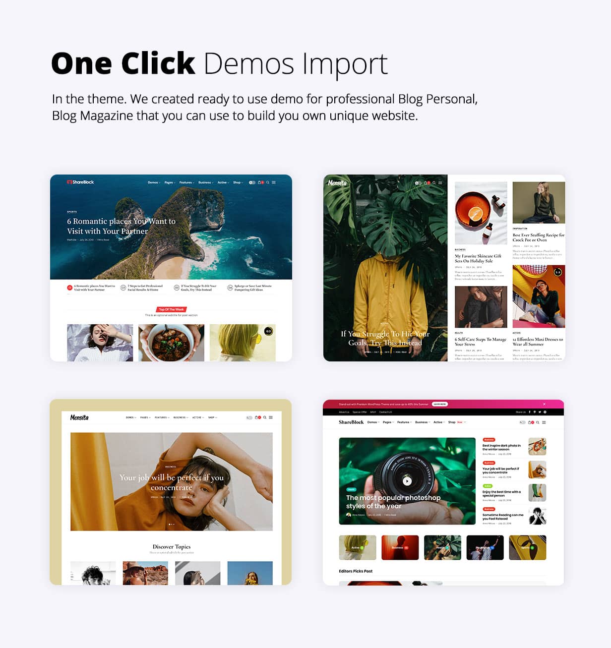 ShareBlock - Magazine & Blog WordPress Theme - 3