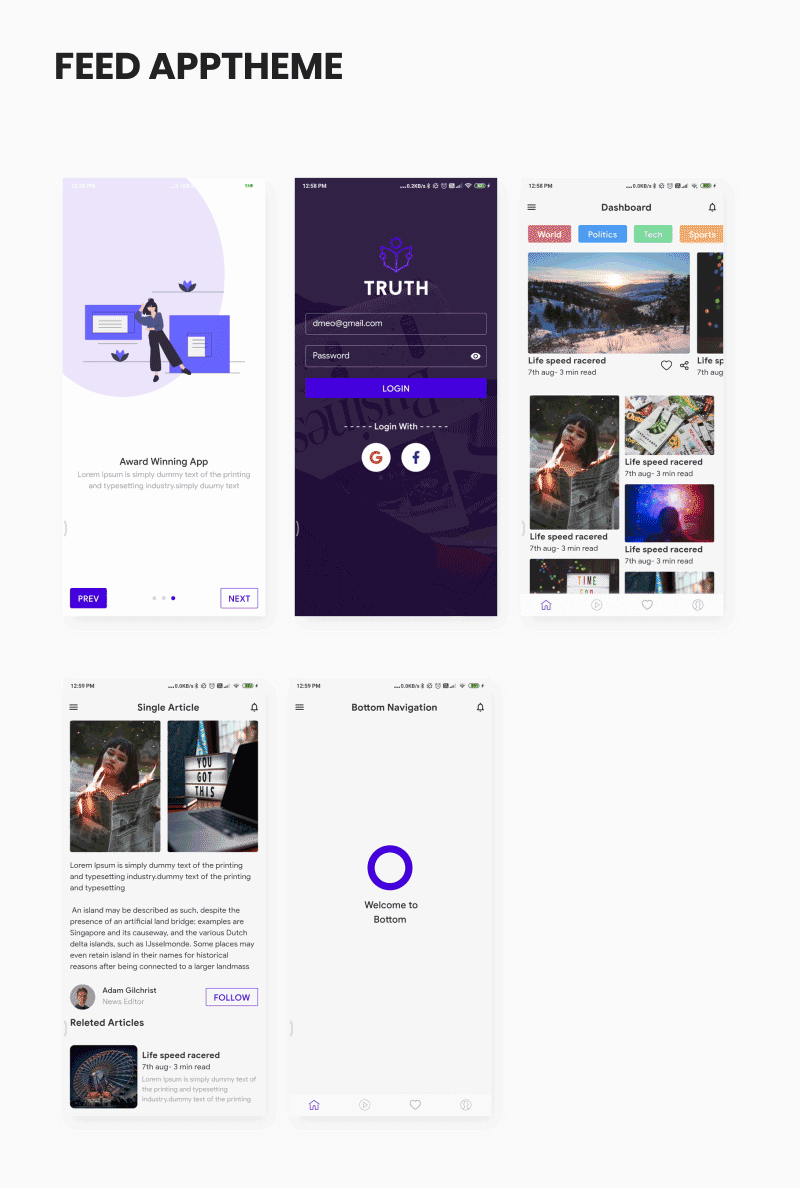 Prokit - Biggest Flutter 2.0 UI Kit - 41