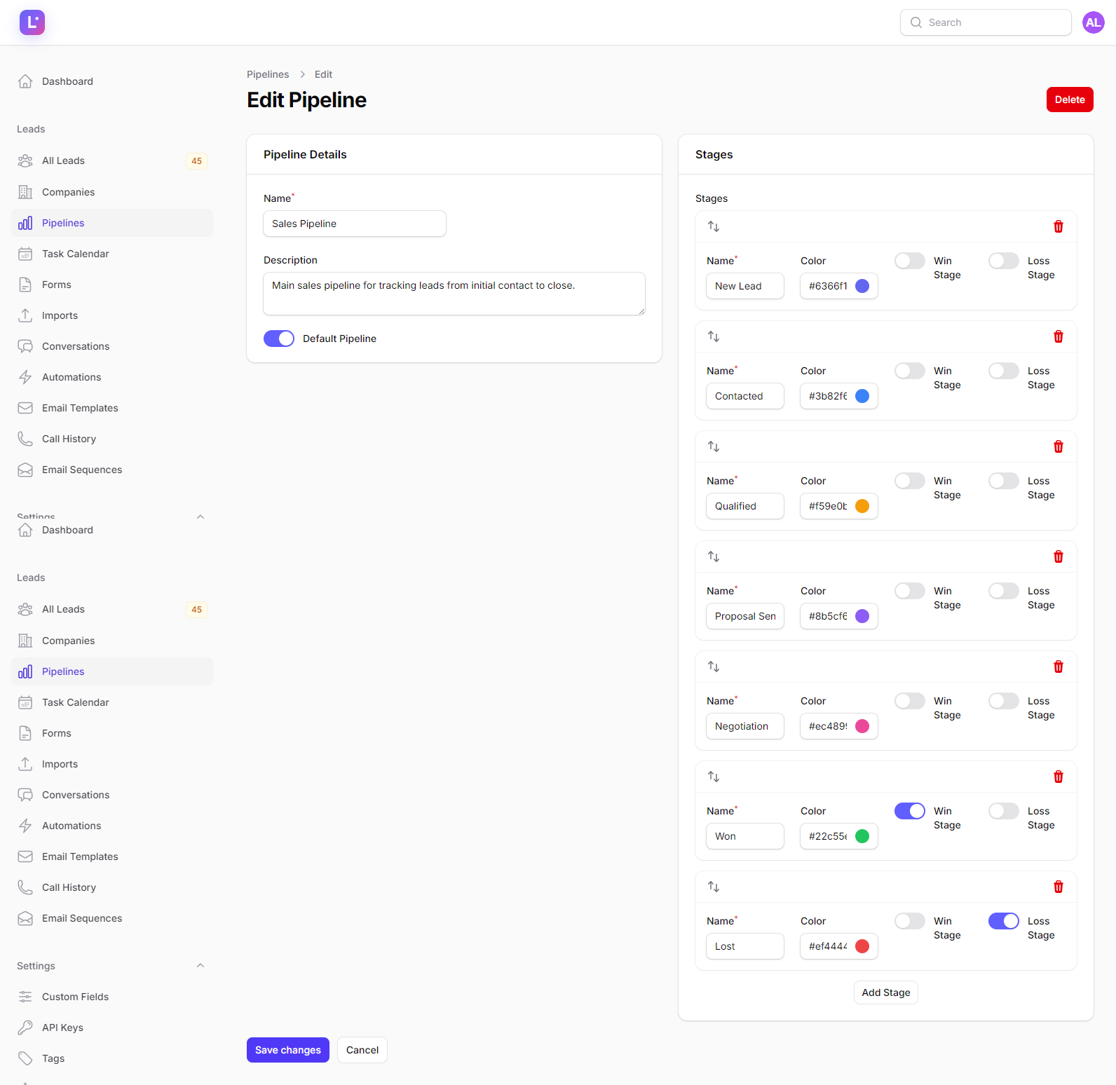 LeadHub - Multi-Tenant SaaS CRM with Lead Pipelines, Forms & Automations - 8