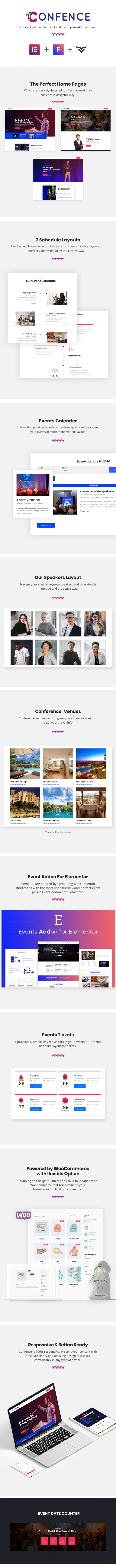 Confence Theme Features