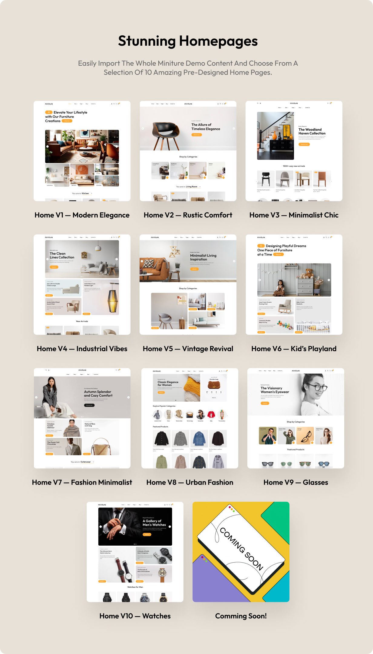 Miniture - Minimalist WooCommerce Theme - 4