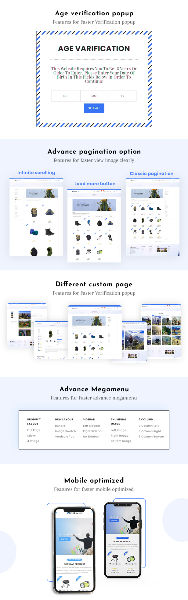 Hikecart Petstore and Petfood Responsive Shopify Theme