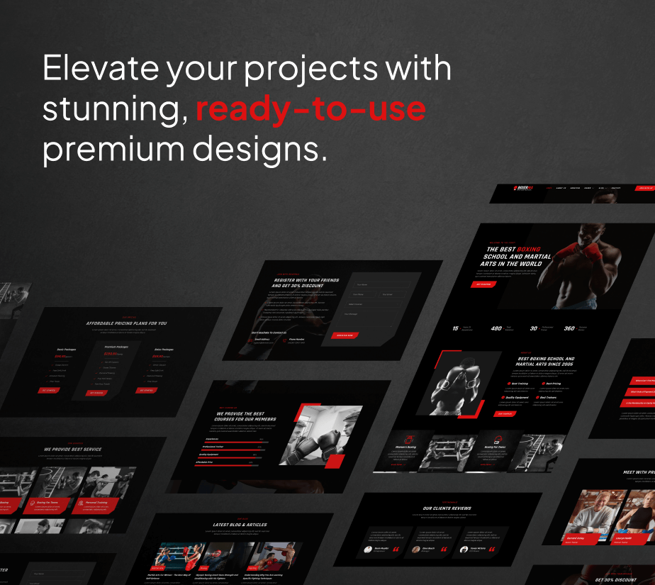 Boxernia – Boxing School & Martial Arts FSE WordPress Theme - 6