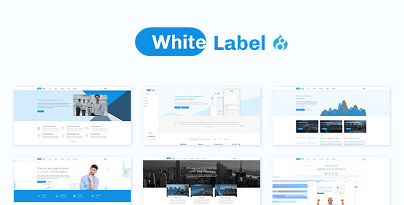 White Label - Clean Template for Modern Web Businesses
