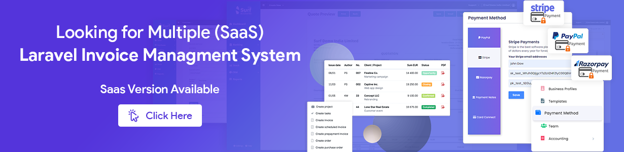 Invoices - Laravel Invoice Management System - Billing Management -  Invoice - 1